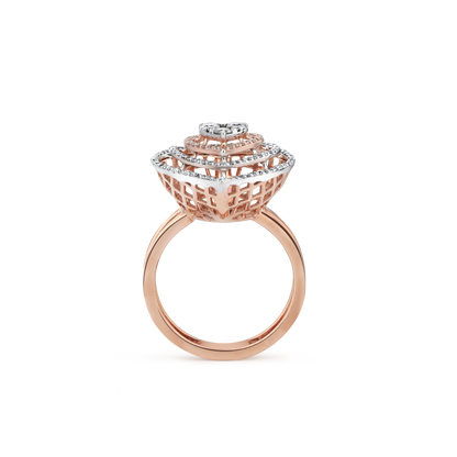 Heart-Shaped Engagement Ring