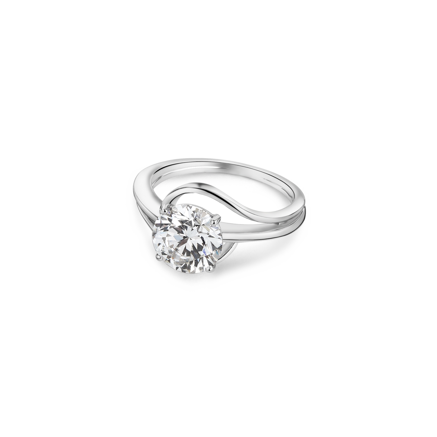 2.3ct Luminous Love Lab Diamond Ring