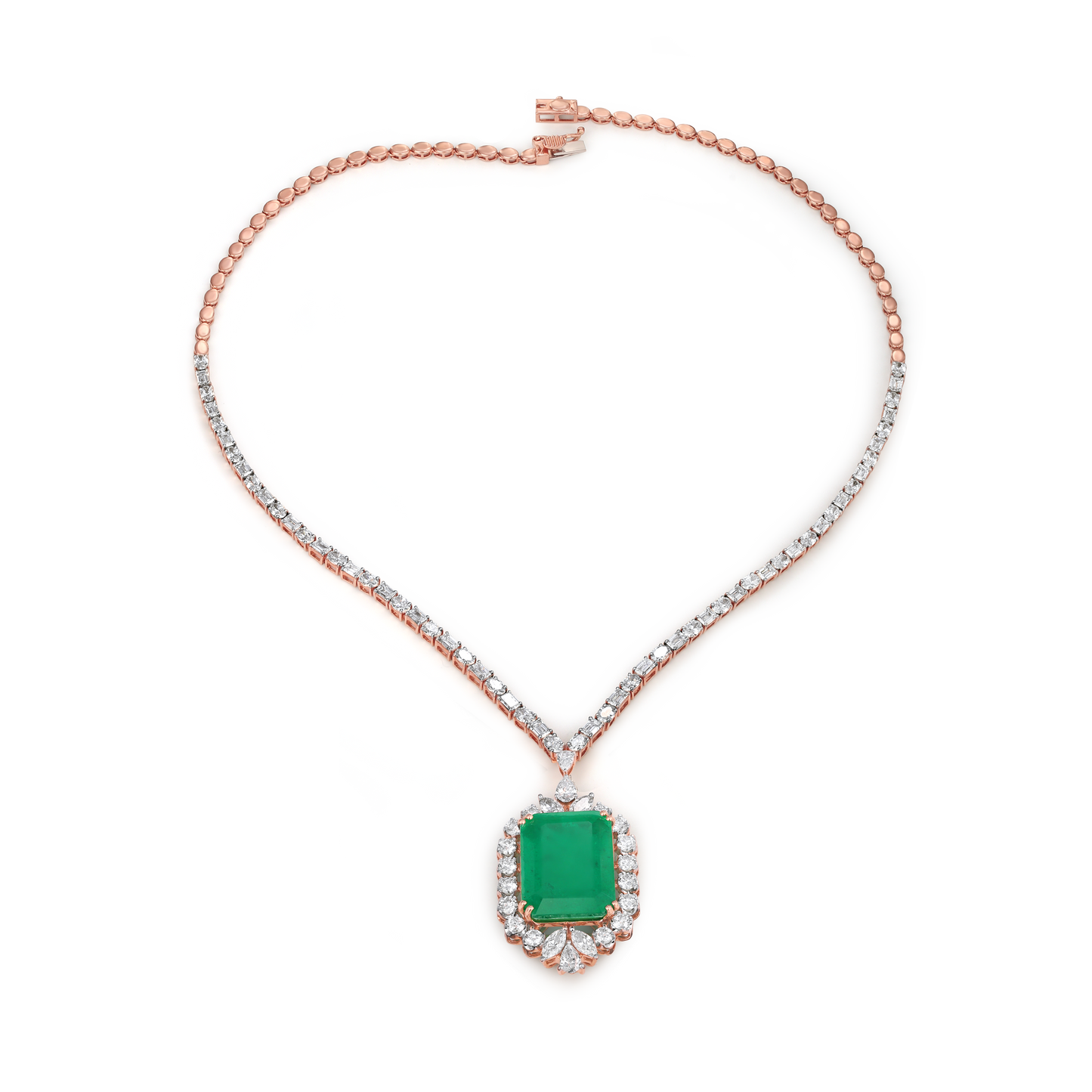 Regal Green Radiance Necklace