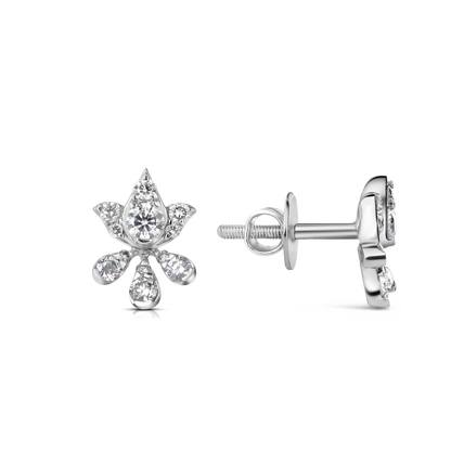 0.5ct  Blossom Spark Diamond Earrings