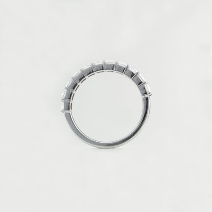 Emerald Cut Diamond Eternity Band