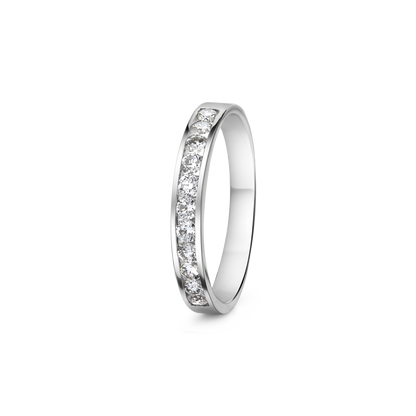Glistening Classic Diamond Band