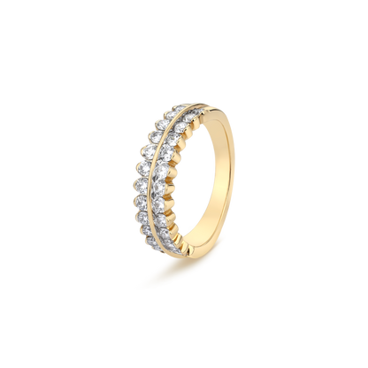 Dual Radiance Diamond Ring