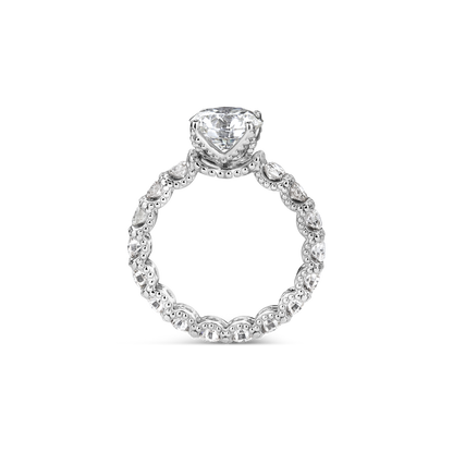 2ct Round Solitaire Lab Diamond Ring