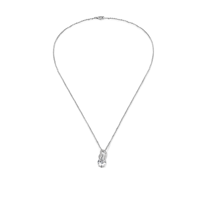 2ct Round Lab Diamond Solitaire Pendent