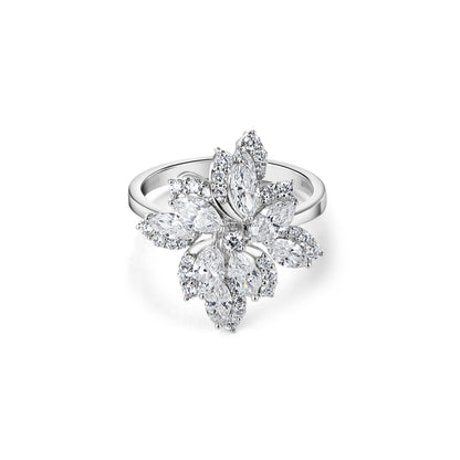 Twist of Brilliance Ring