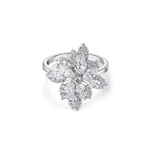 Twist of Brilliance Ring