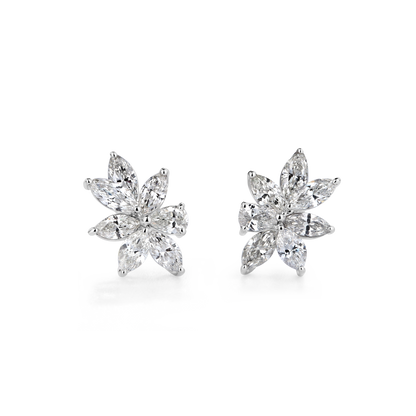 1ct Petal Radiance Diamond Studs