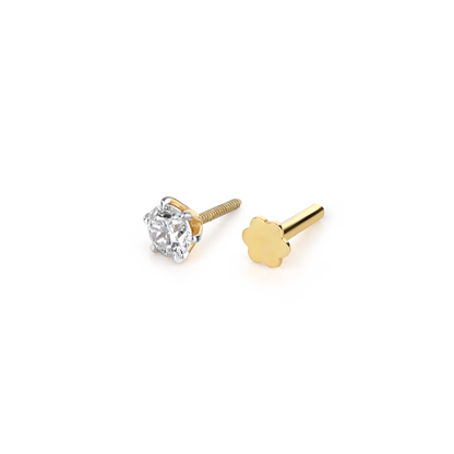 30-Pointer Lab Diamond Nose Pin