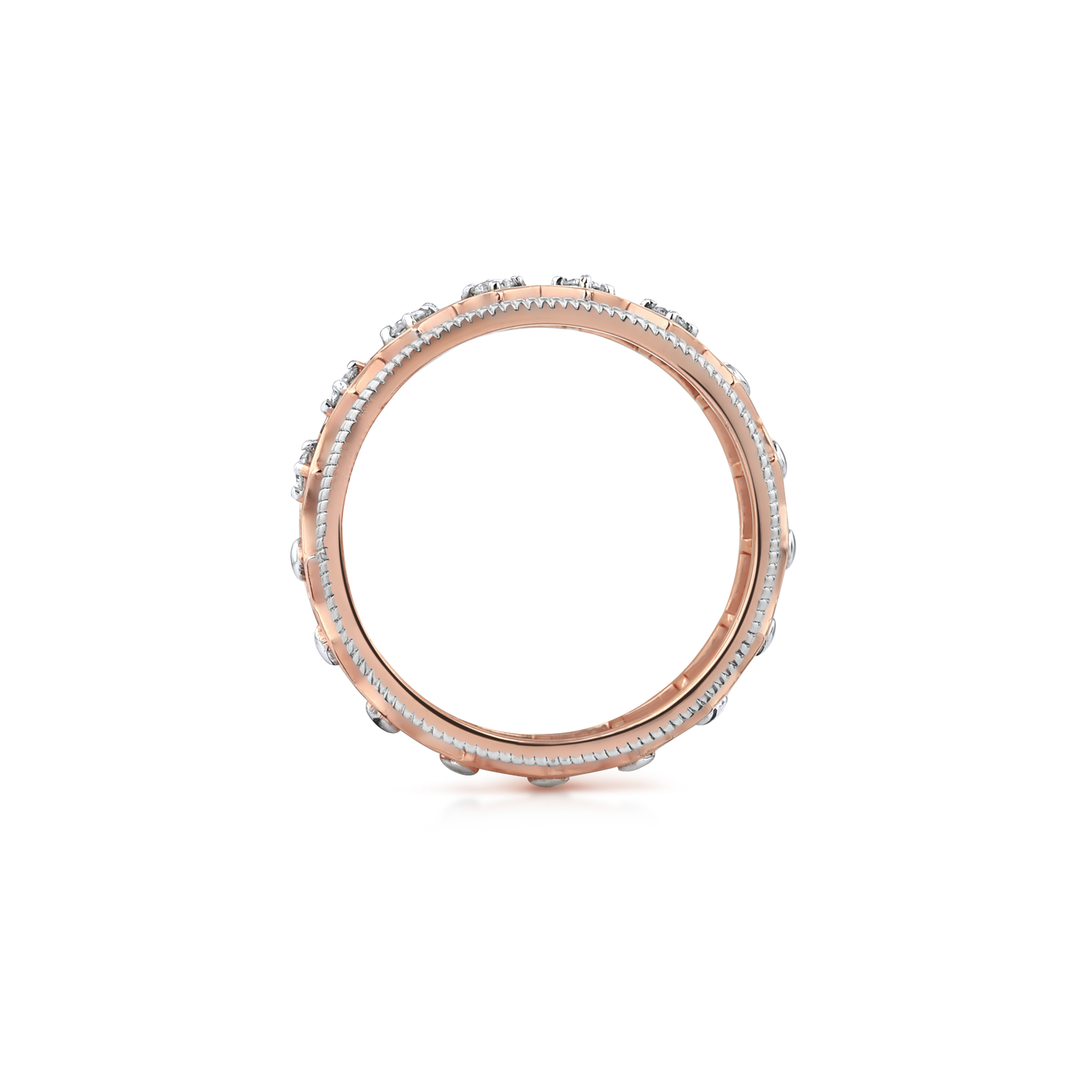 Linear Luxe Diamond Band