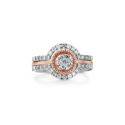 Triple Stack Diamond Ring