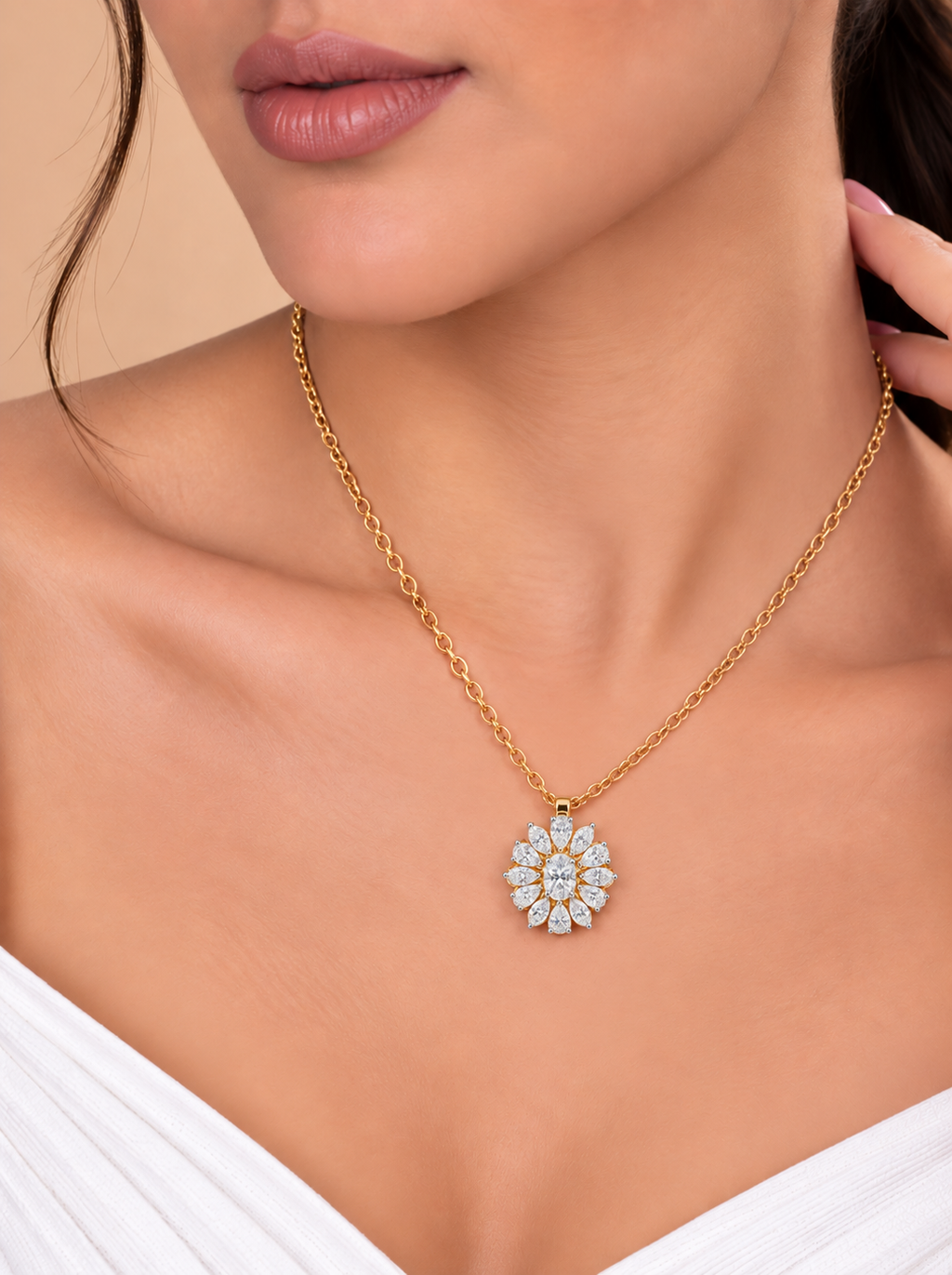 Bloom Diamond Pendant