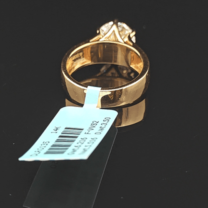 Round Brilliant Solitaire Diamond Engagement Ring