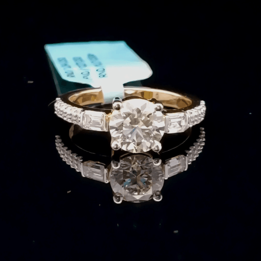 The Regal Round with Emerald Cuts