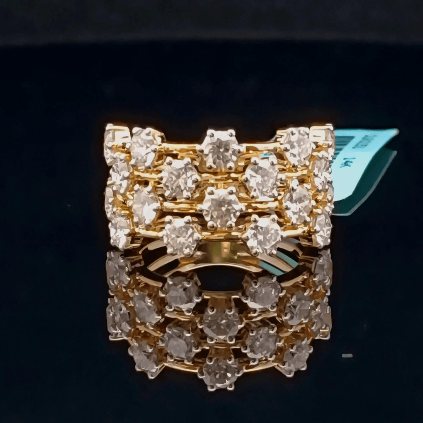 Celestia Four-Tier Diamond Band