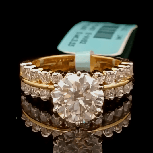 2ct Round Solitaire Diamond Ring