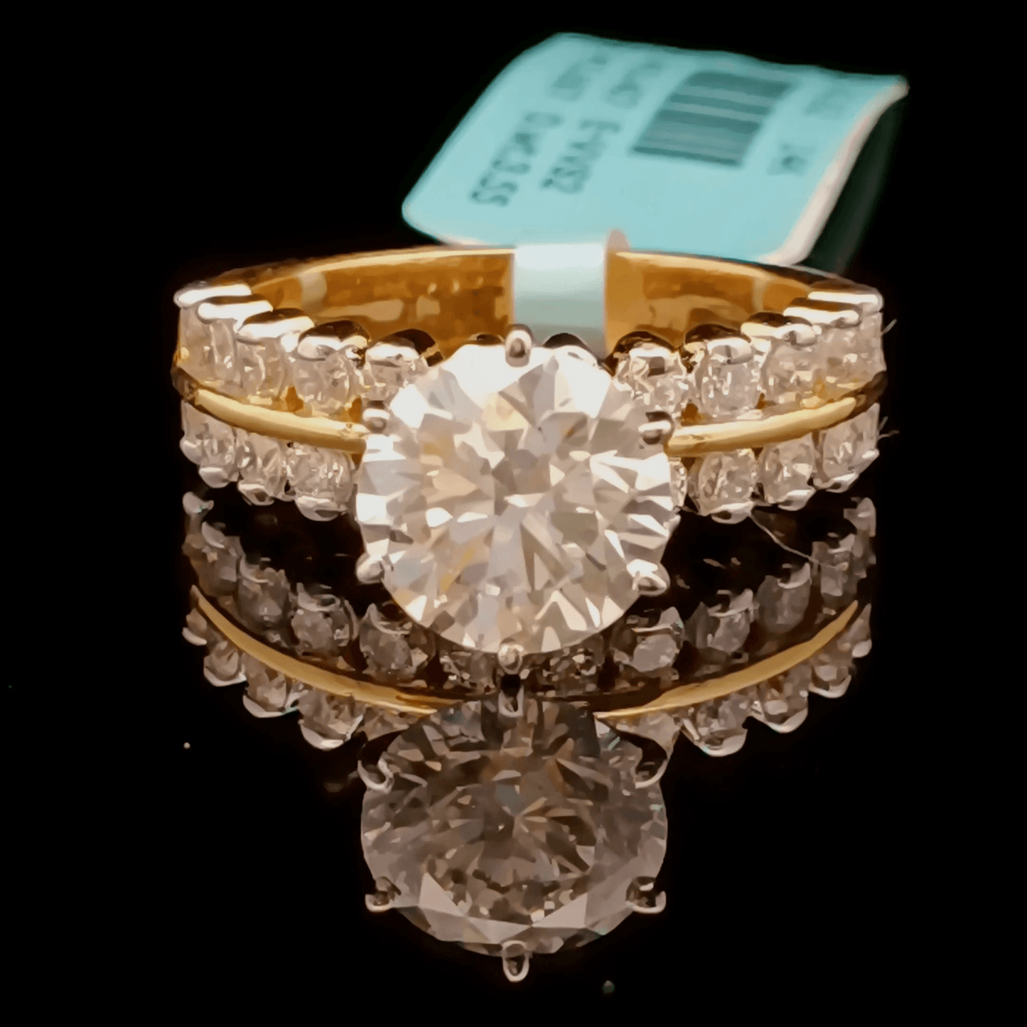 2ct Round Solitaire Diamond Ring