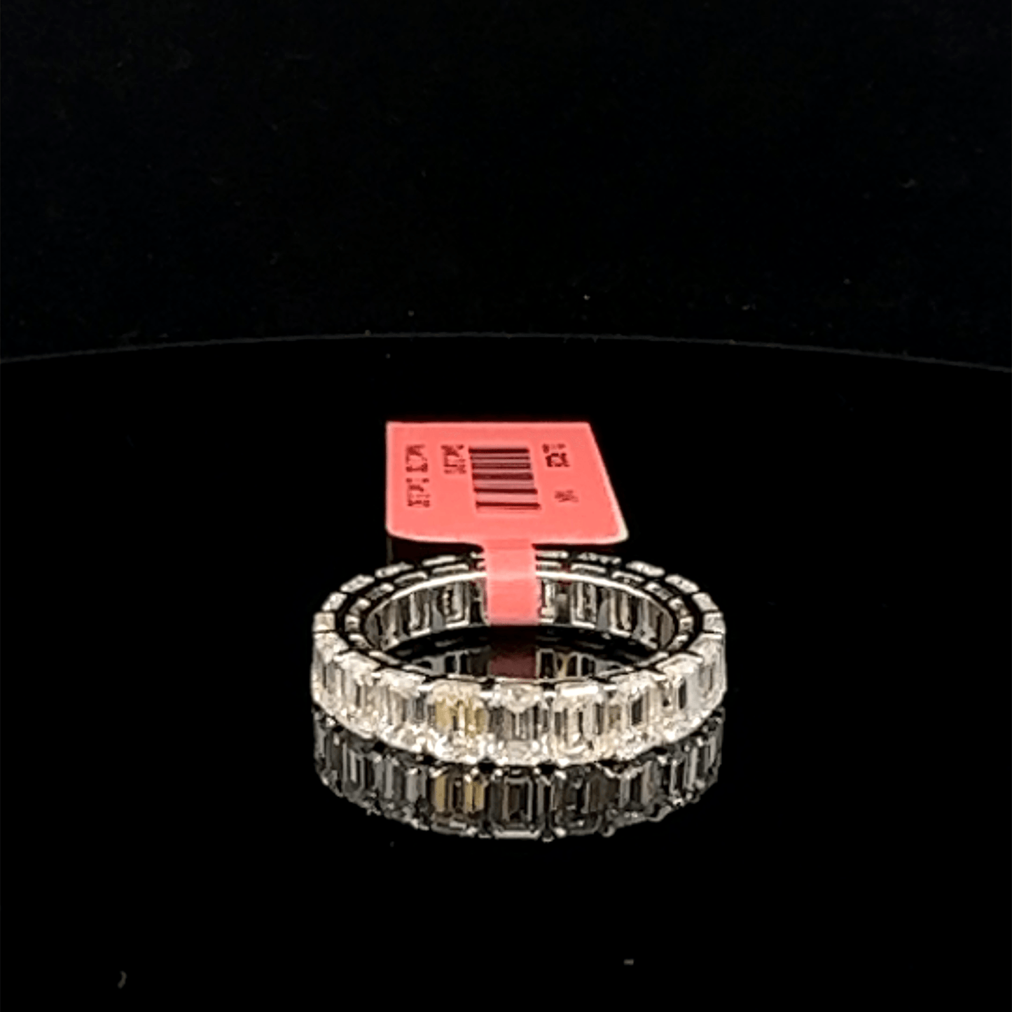 Emerald Diamond Anniversary Band