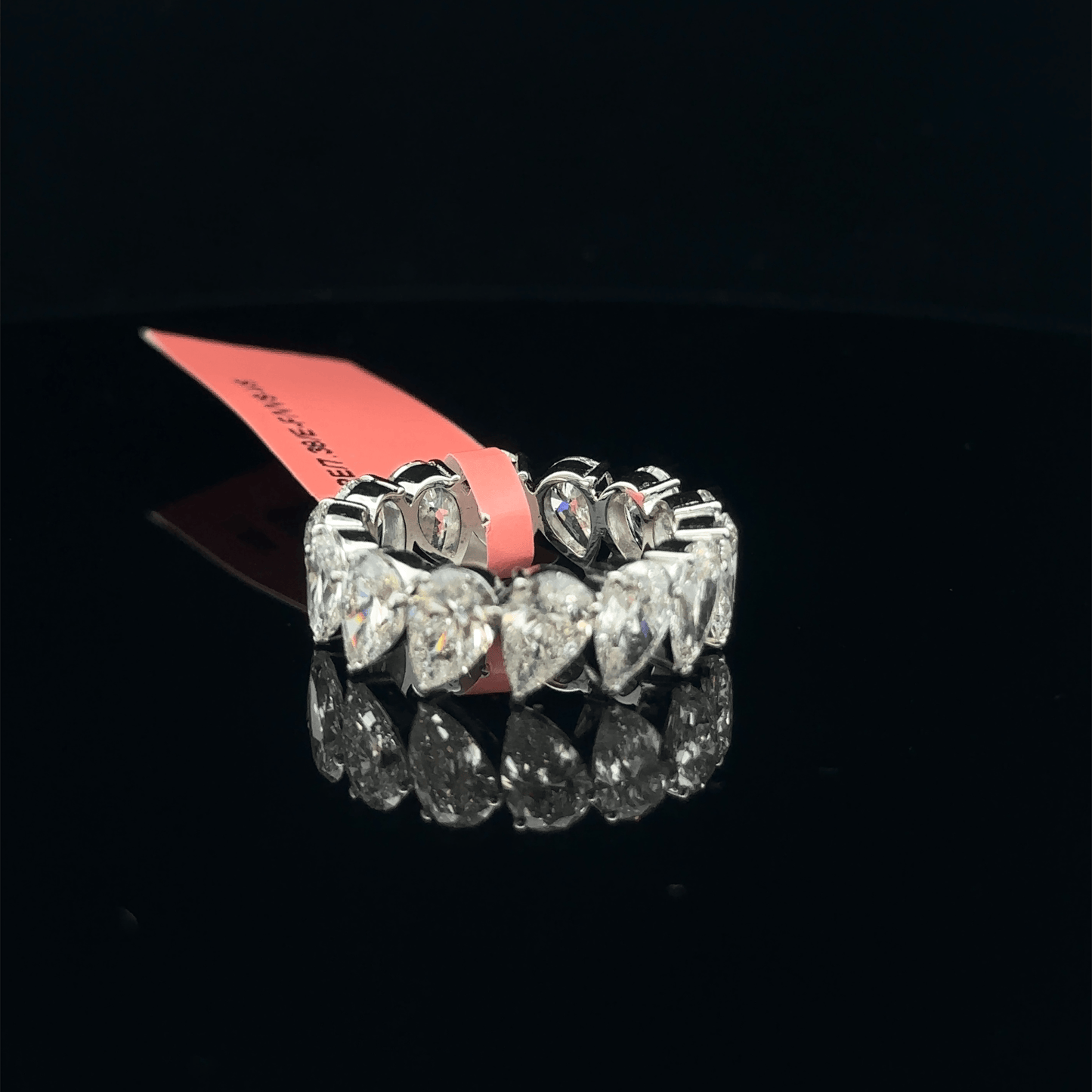 Forever Pear Diamond Eternity Band