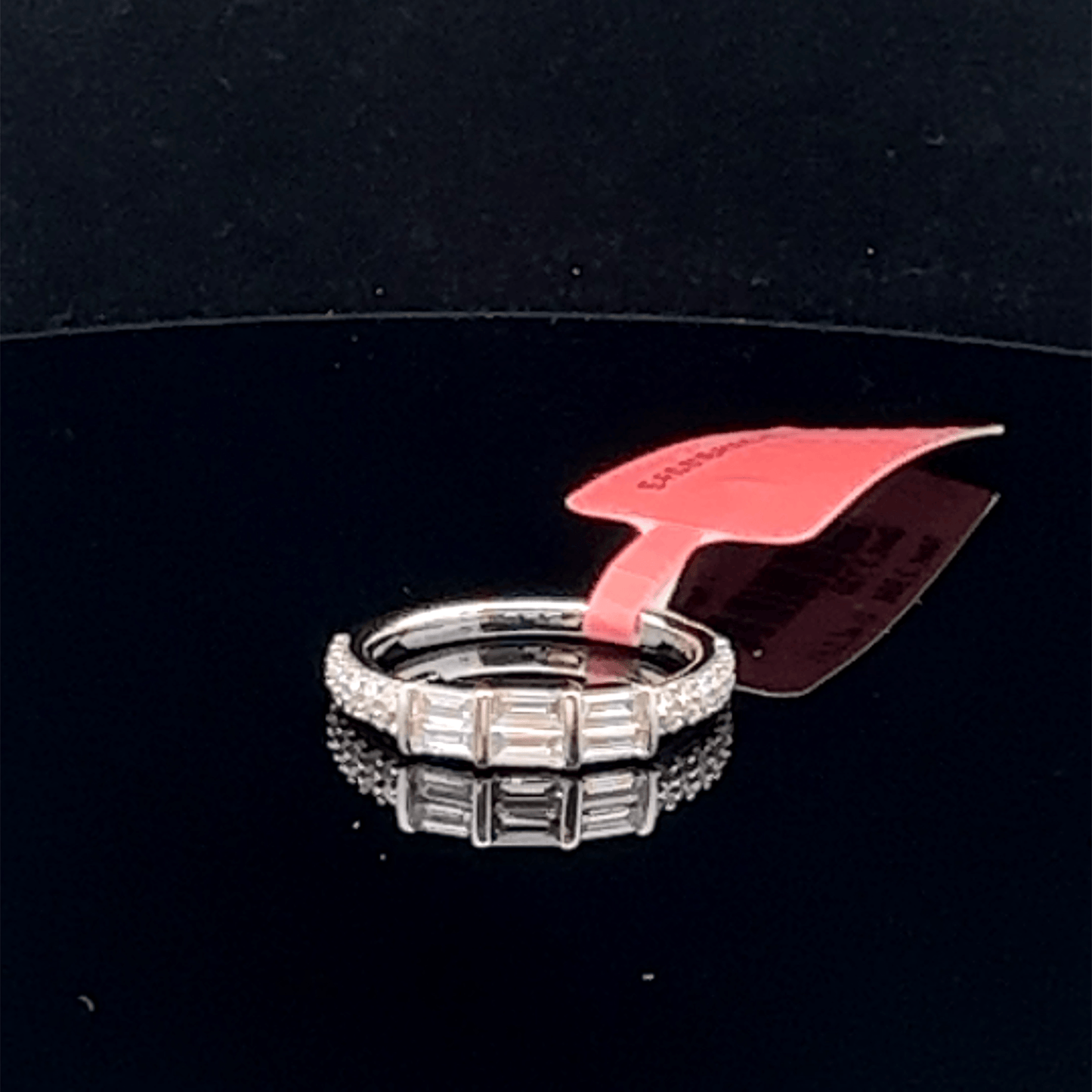 Three-Stone Baguette Diamond Ring