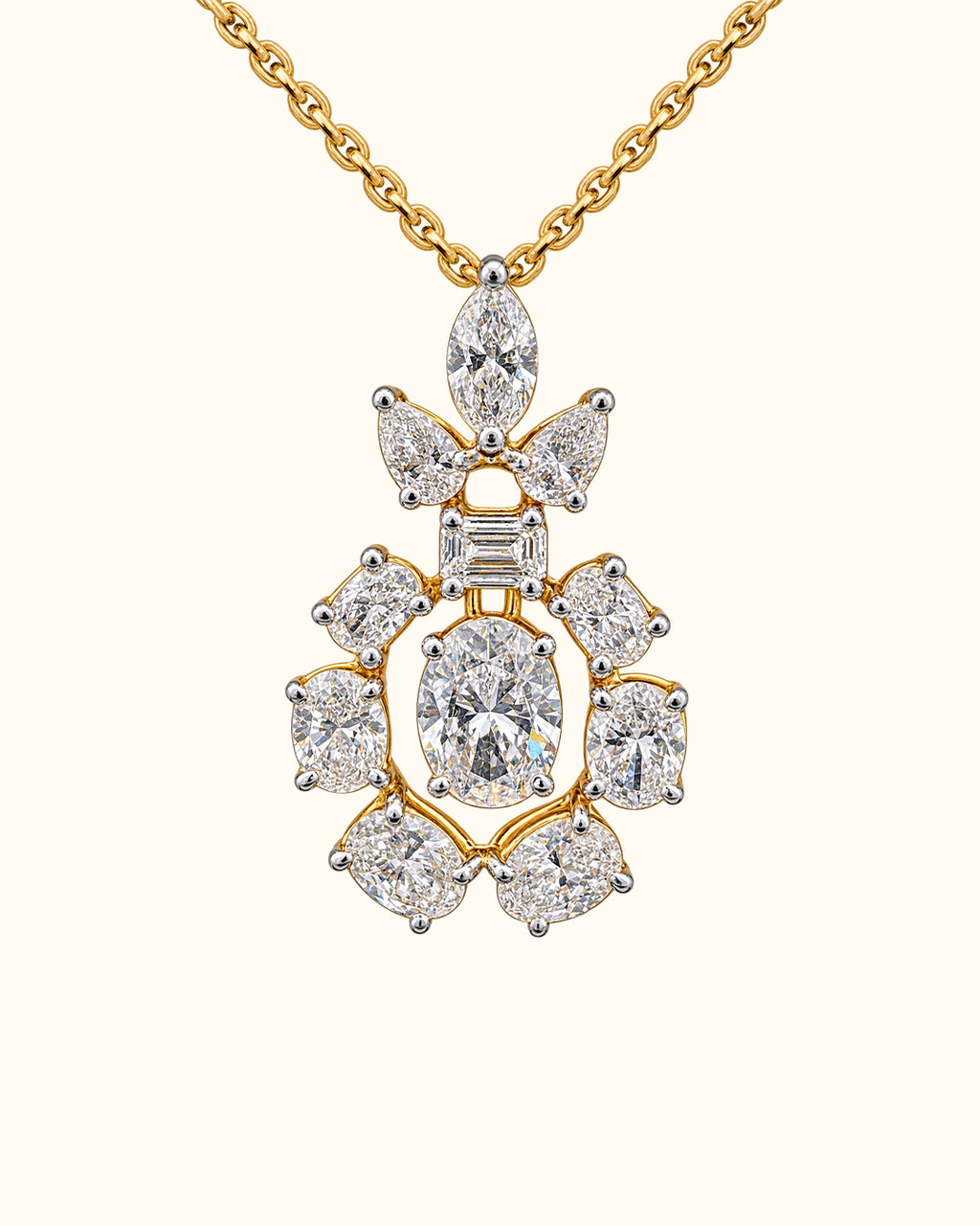 Vintage-Inspired Diamond Pendant