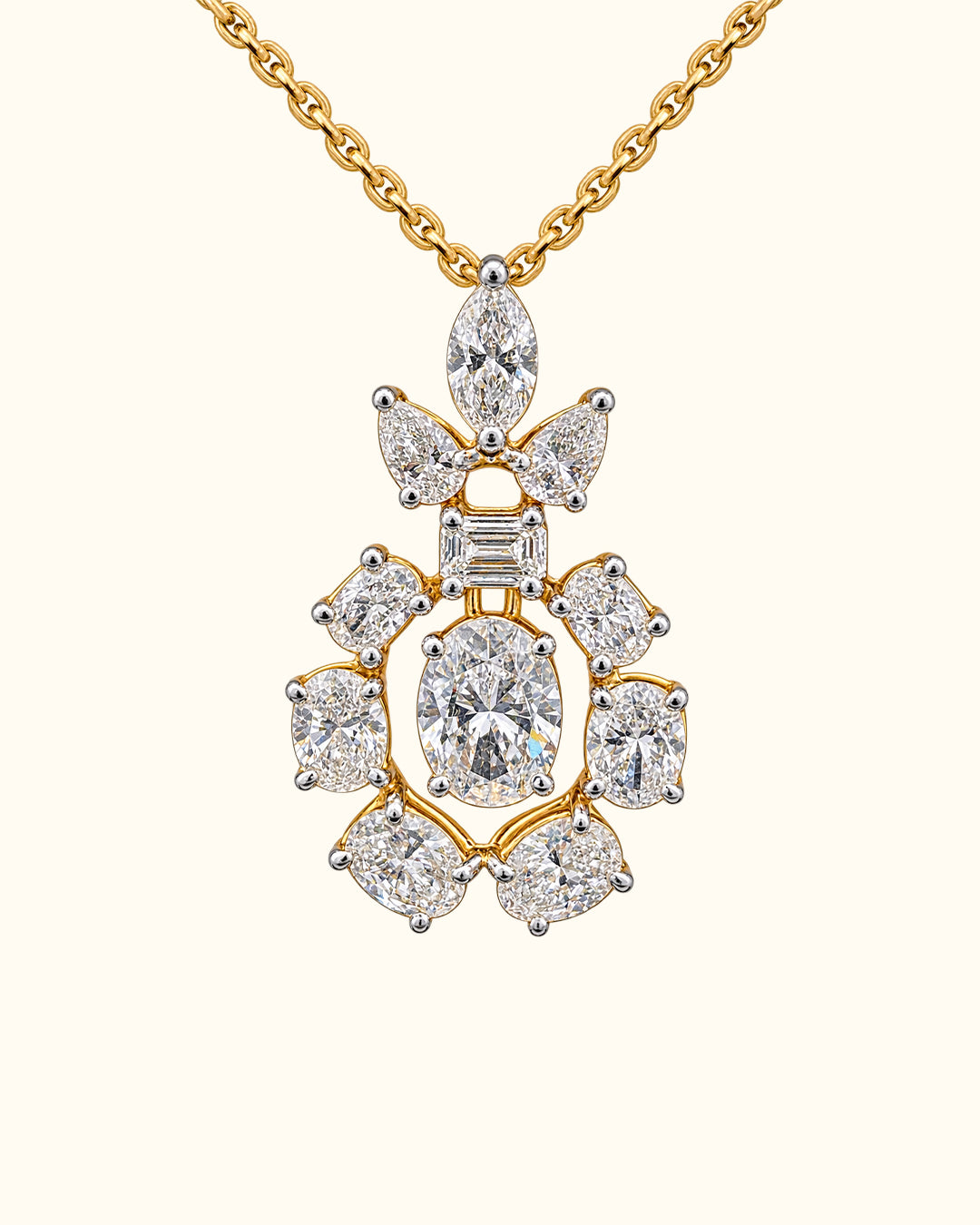 Vintage-Inspired Diamond Pendant