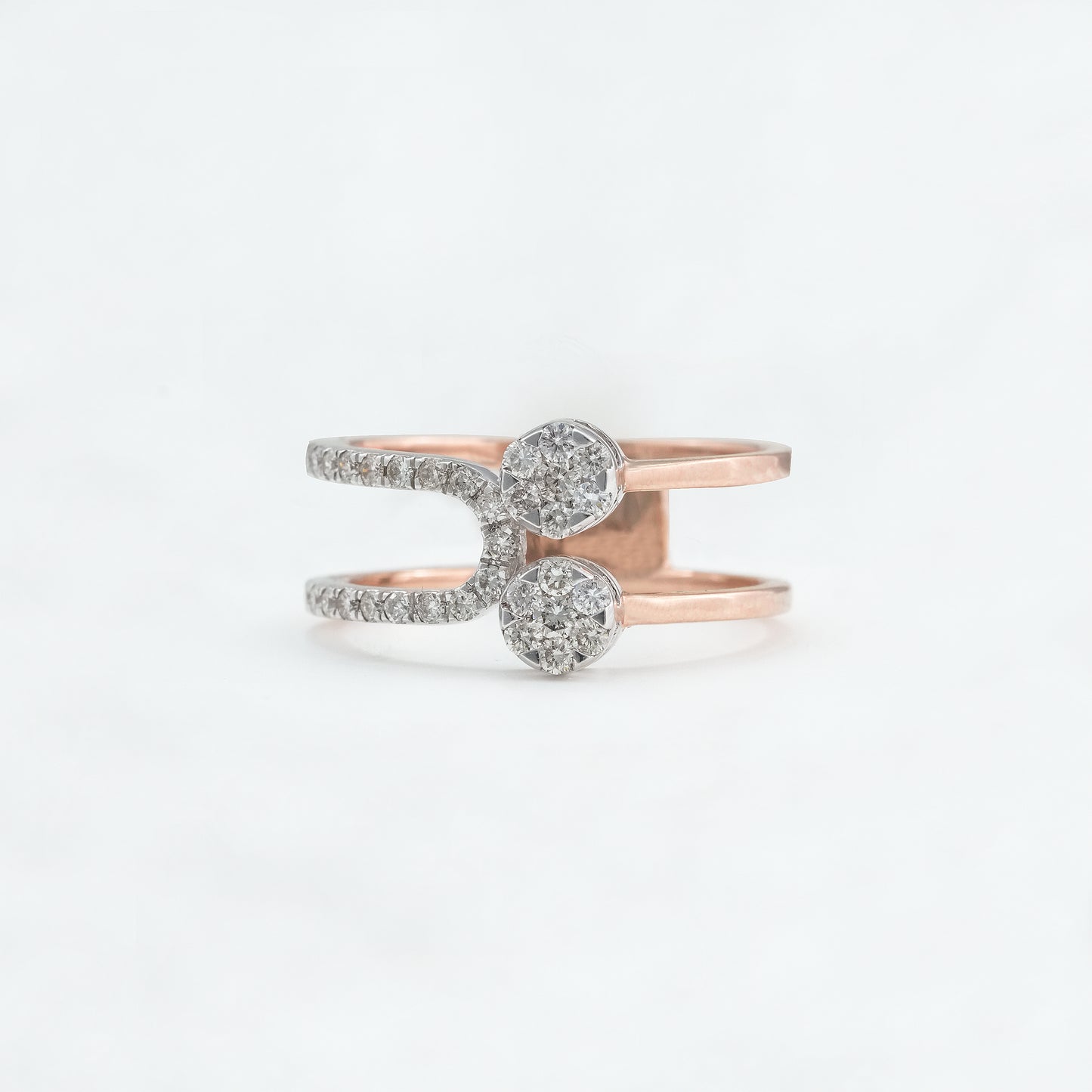 Aurora Duo Diamond Ring