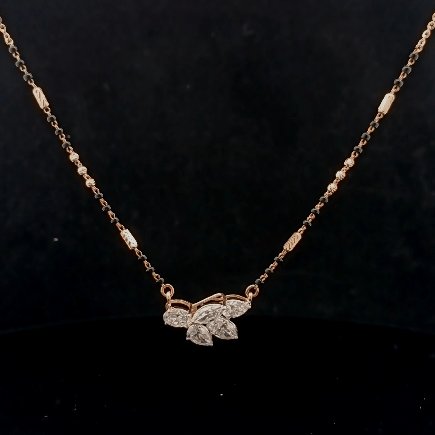 Butterfly Bliss Diamond Mangalsutra