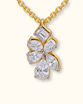 Elegant Multi-Shape Diamond Pendant