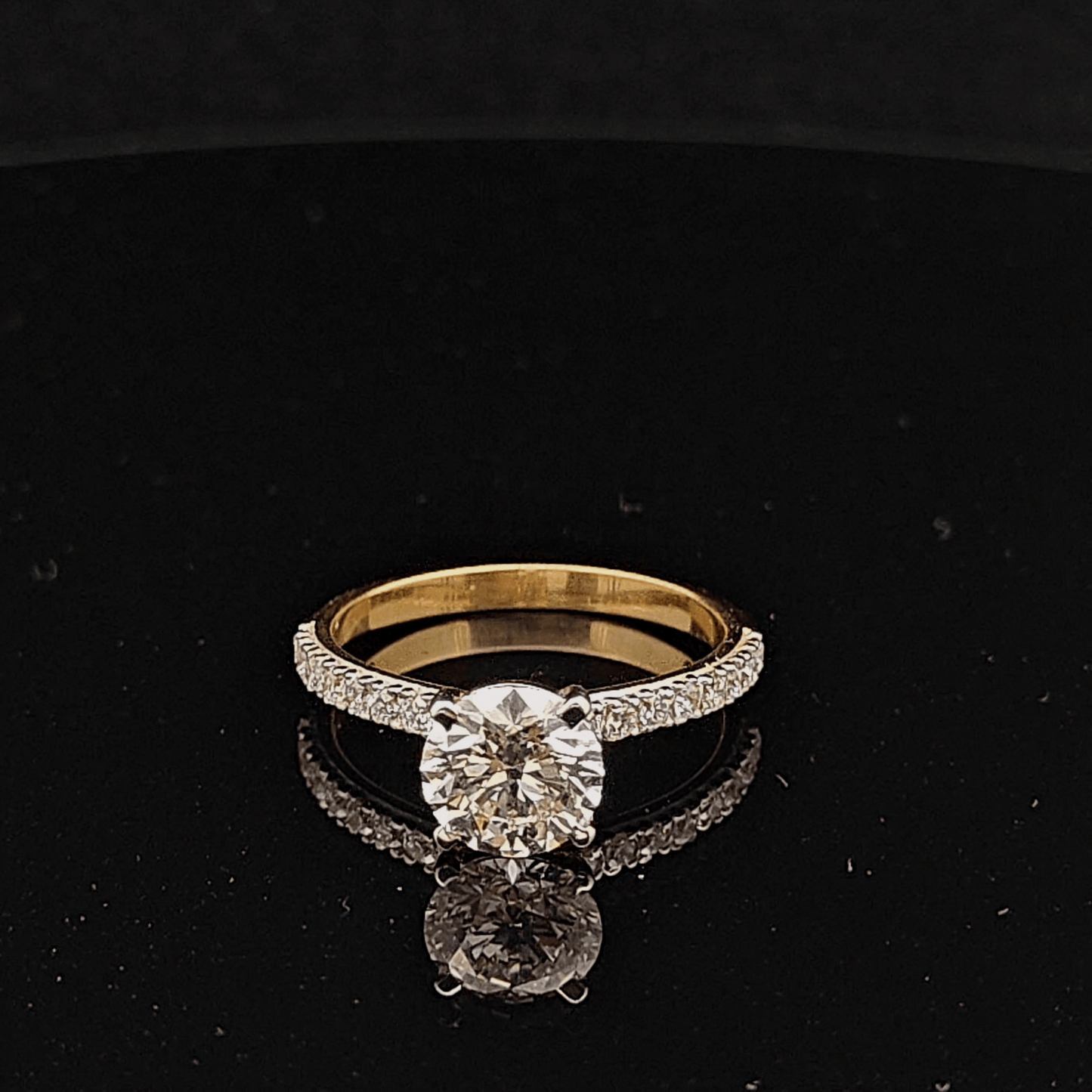 1.5ct Round Solitaire Diamond Ring