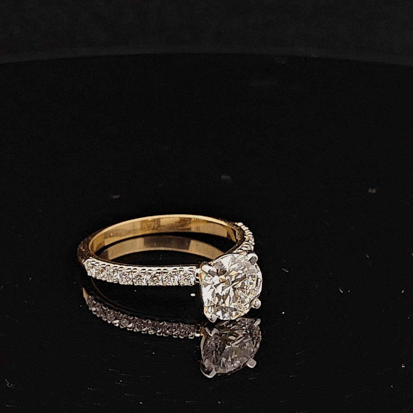 1.5ct Round Solitaire Diamond Ring