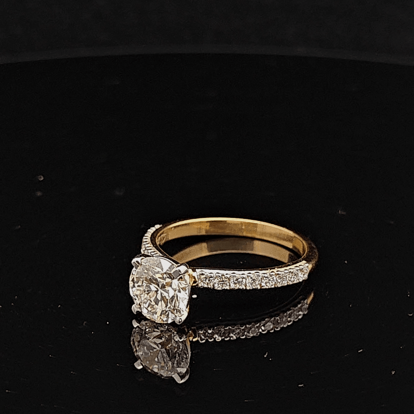 1.5ct Round Solitaire Diamond Ring