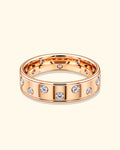 Celestial Spark Diamond Band Ring