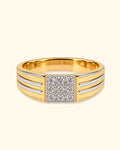 Executive Diamond Cluster Men's Ring