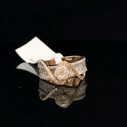 Luxury Diamond Pavé Band Ring