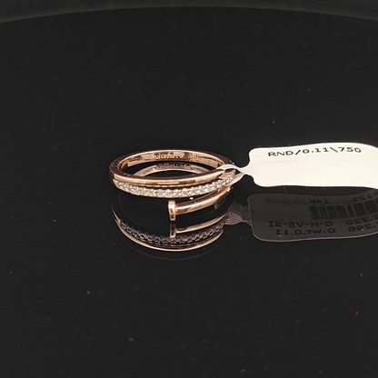 Modern Diamond Band Ring