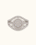 Celestial Halo Diamond Ring