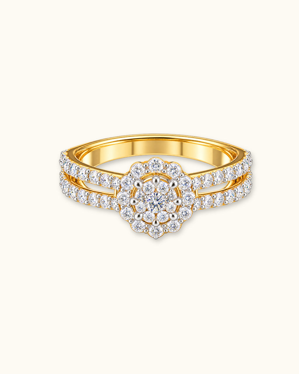 Celestial Bloom Diamond Ring