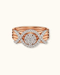 Infinity Halo Diamond Ring