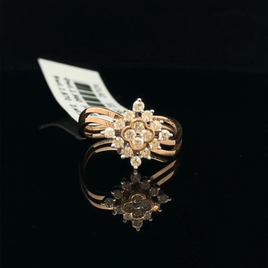 Classic Diamond Blossom Ring