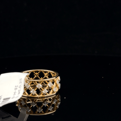 Elora Diamond Grid Ring