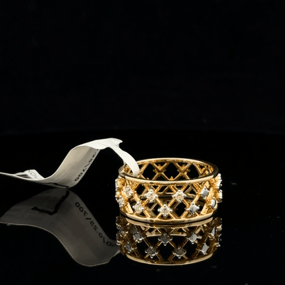 Elora Diamond Grid Ring