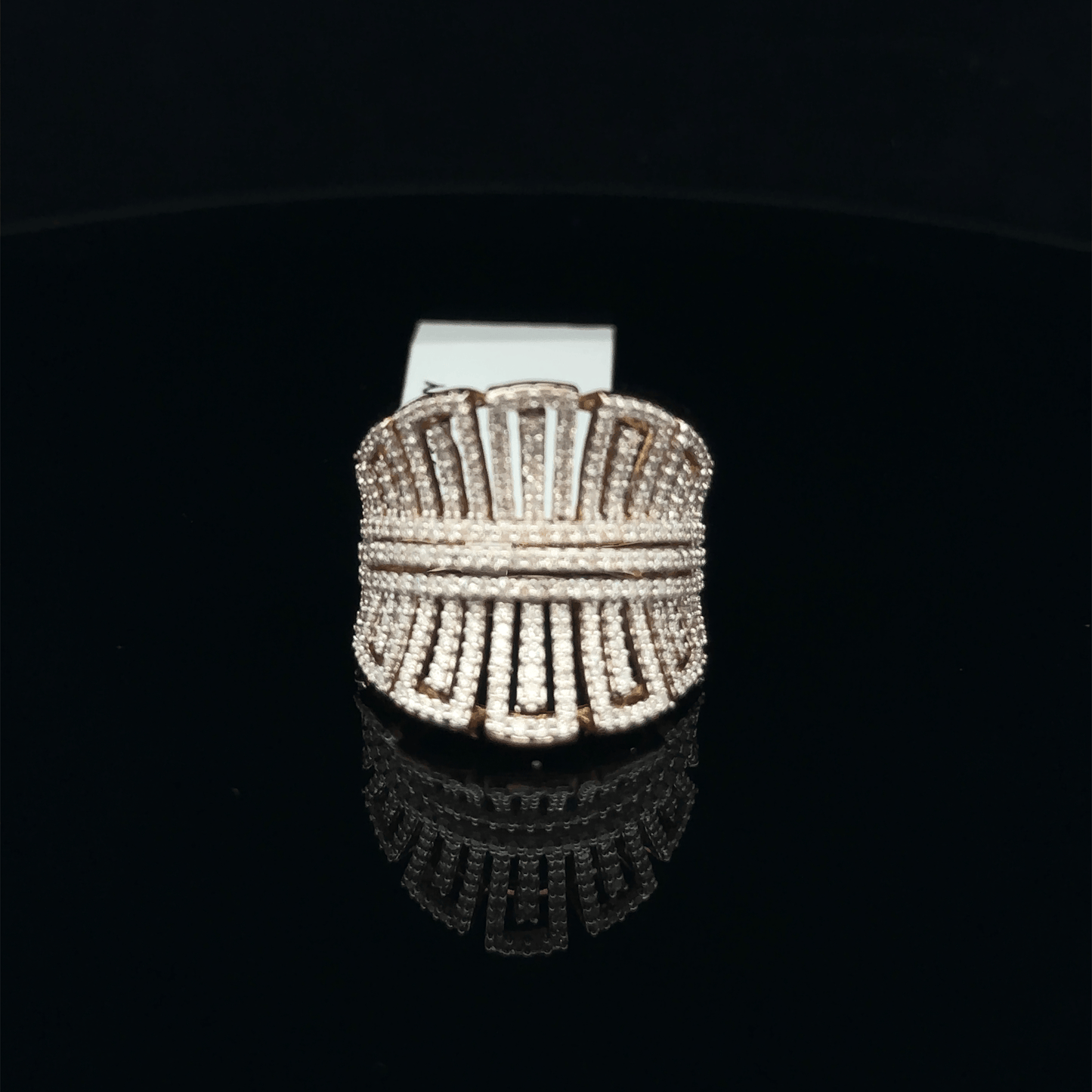 Crown Inspired Diamond Band