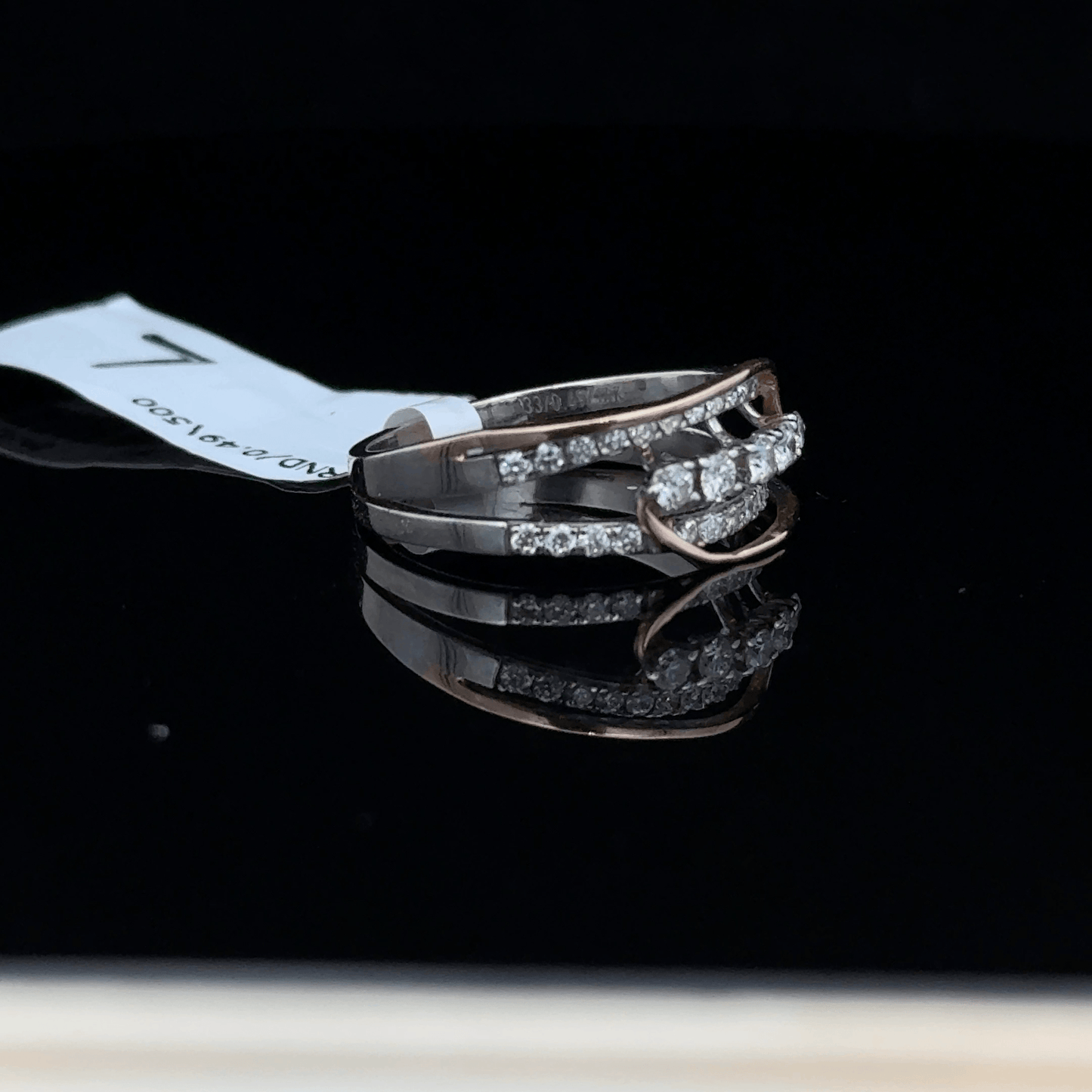 Luxe Cascade Diamond Ring