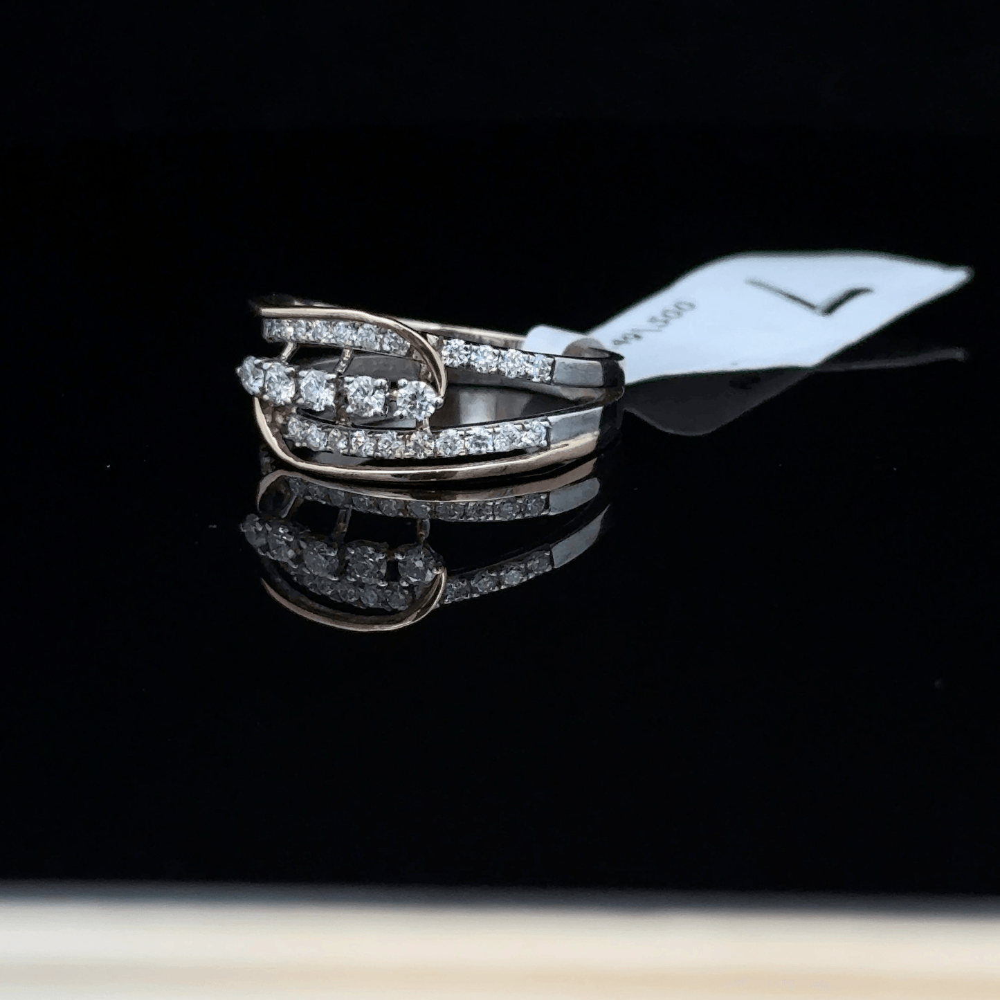 Luxe Cascade Diamond Ring