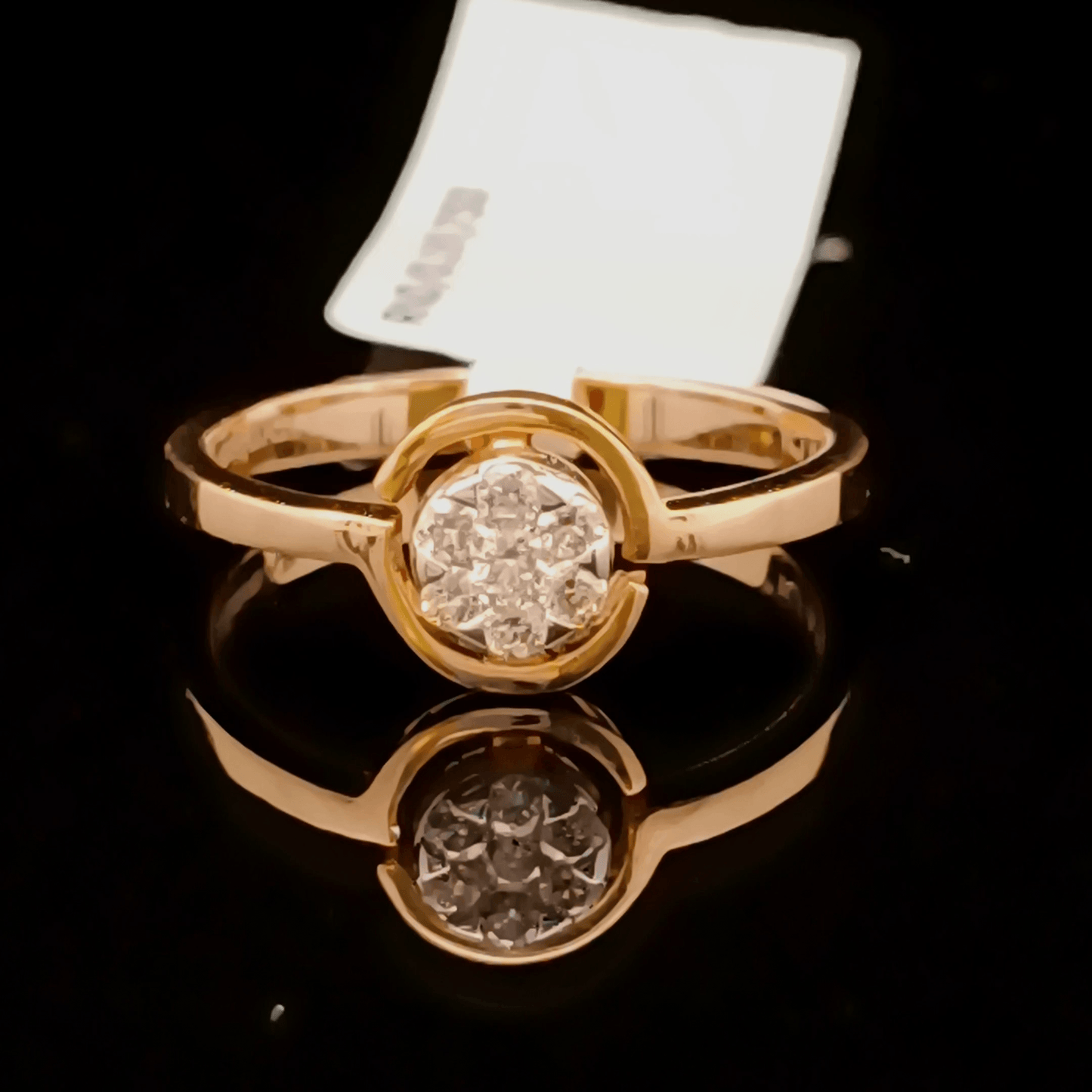 Classic Bezel Diamond Ring