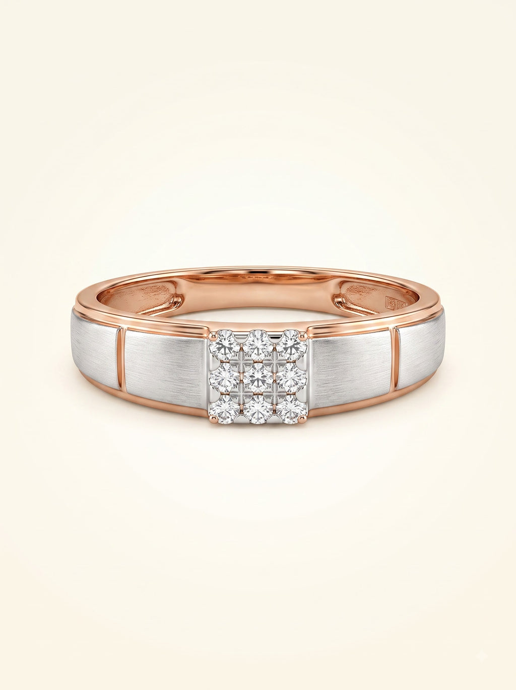 Prestige Diamond Cluster Men's Ring