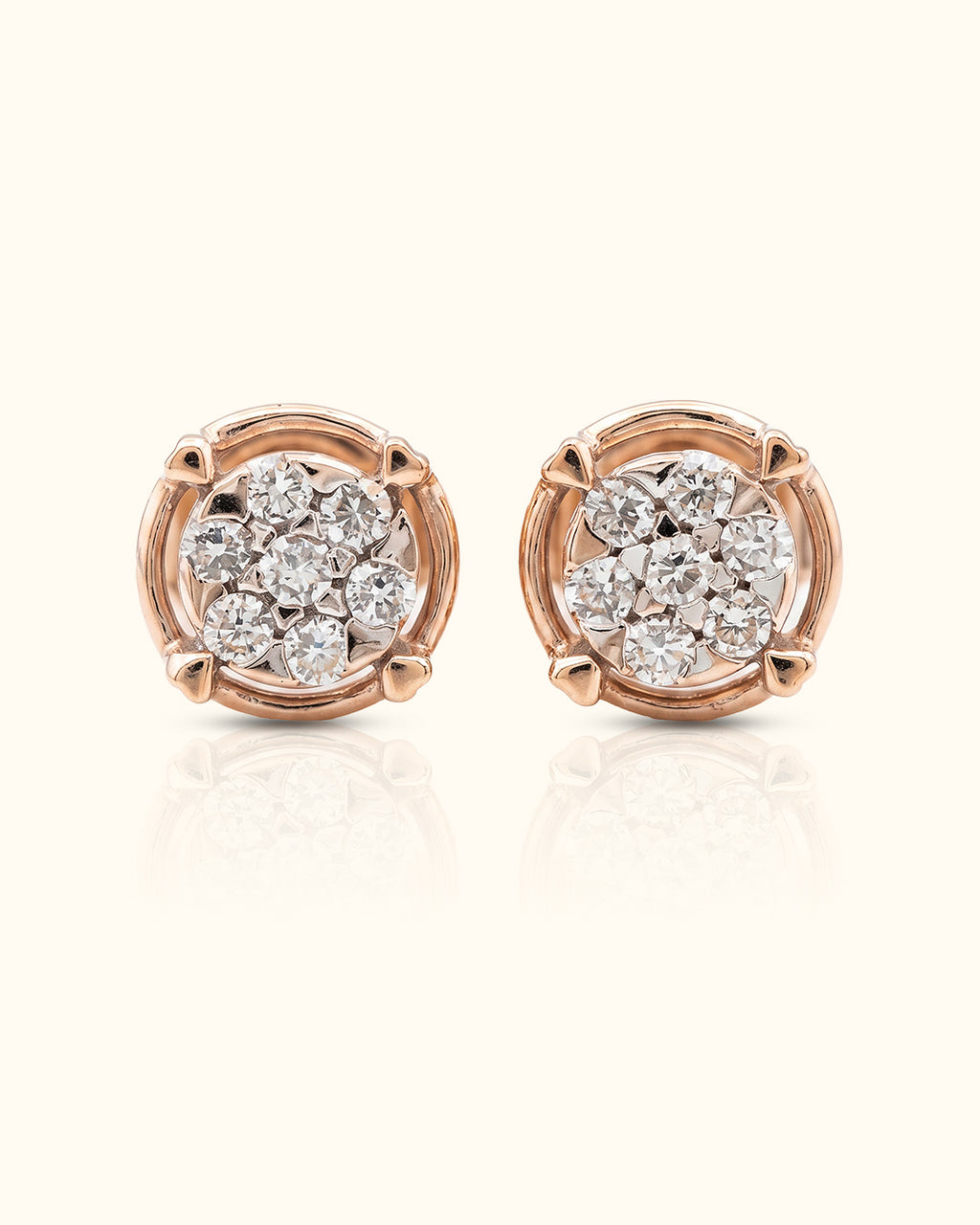 Diamond Illusion Studs