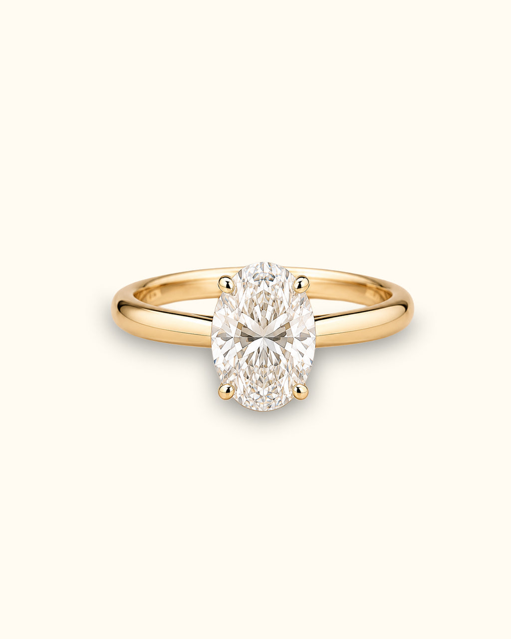 2 ct Eternal Grace Oval Solitaire Ring