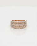 Luxe Cascade Diamond Band Ring